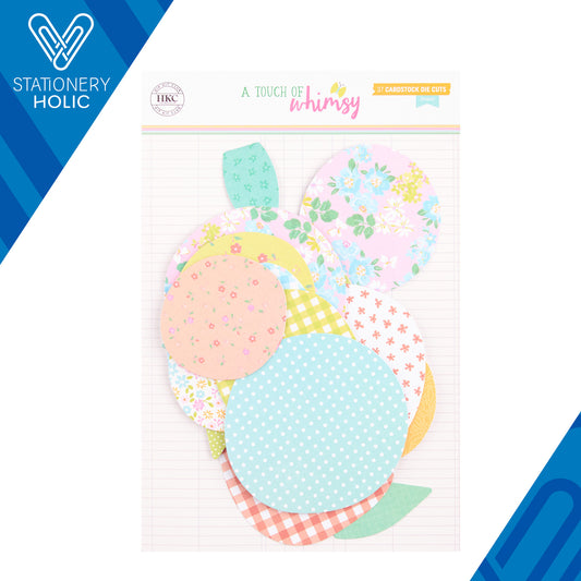 Hip Kit Club - Ephemera Circle Flowers - A Touch Of Whimsy