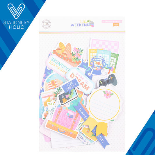 Hip Kit Club - Ephemera Icons - Hello Weekend