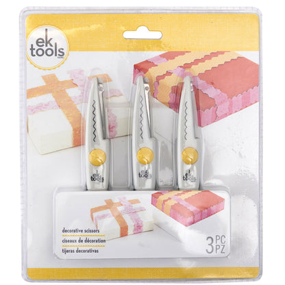 Ek Tools - Tijeras de Decorativas (3 unidades)