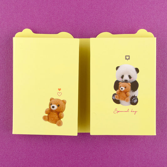 Elite - Sticky Notes Memo - Hello Panda Amarillo