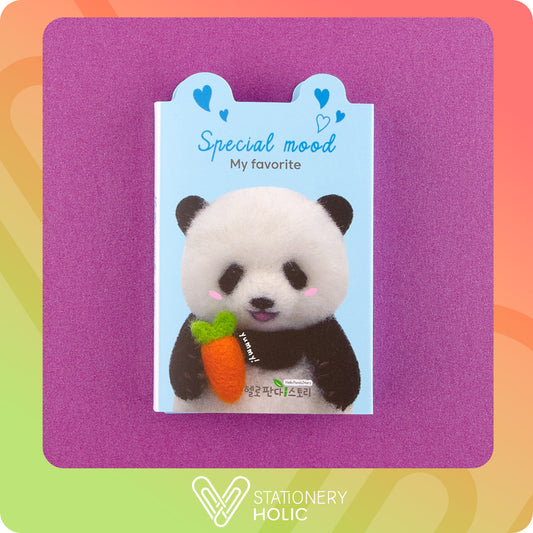 Elite - Sticky Notes Memo - Hello Panda Celeste