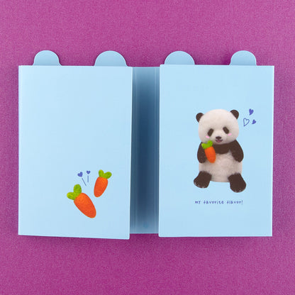 Elite - Sticky Notes Memo - Hello Panda Celeste
