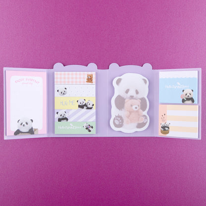 Elite - Sticky Notes Memo - Hello Panda Morado