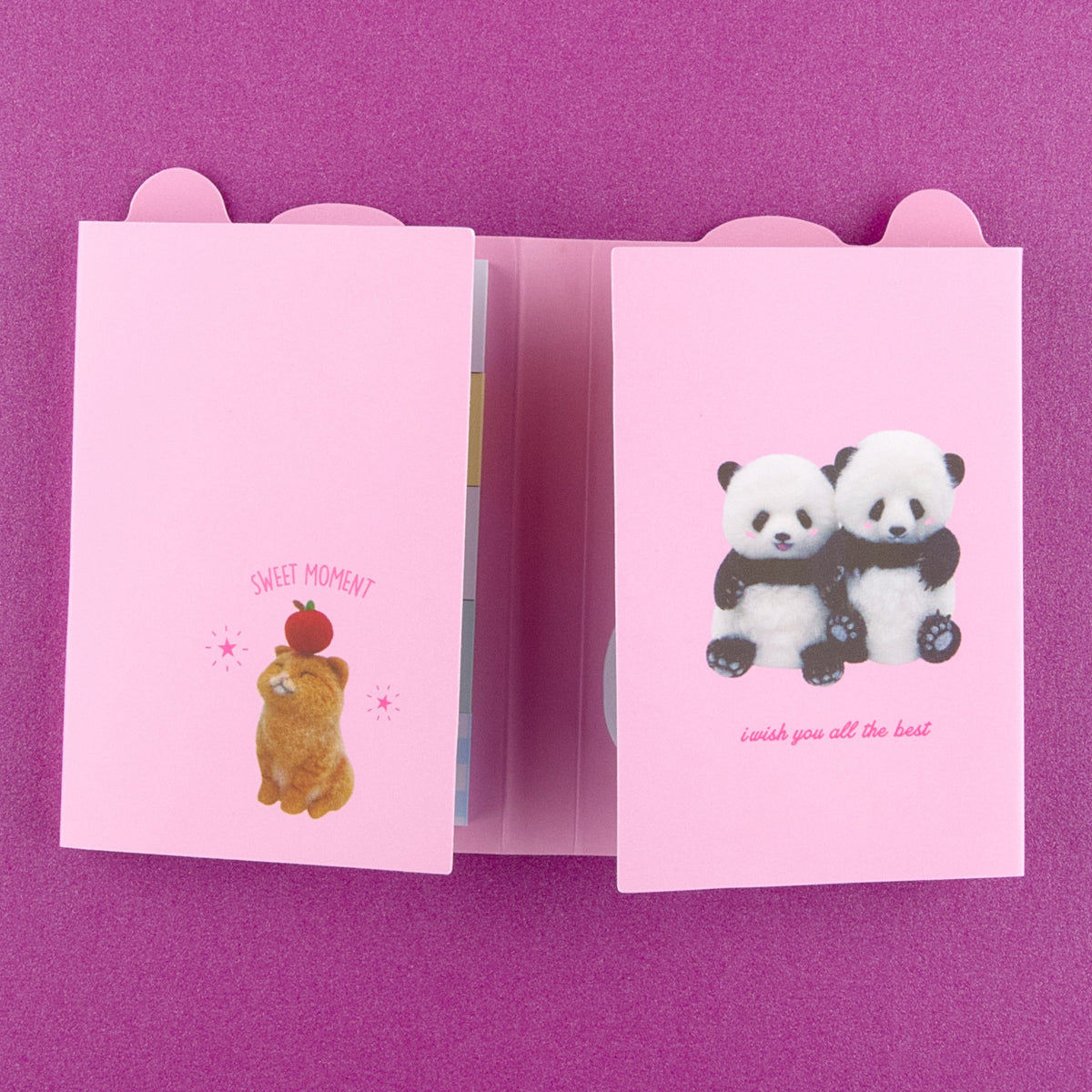 Elite - Sticky Notes Memo - Hello Panda Rosado