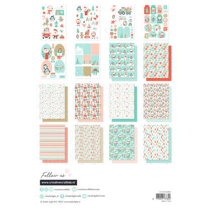 Studio Light - Bloc Papel DIY - Santa Stop Here!