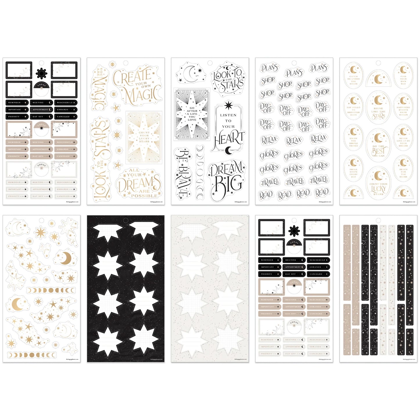 Happy Planner - Sticker Book - Eternal Stars