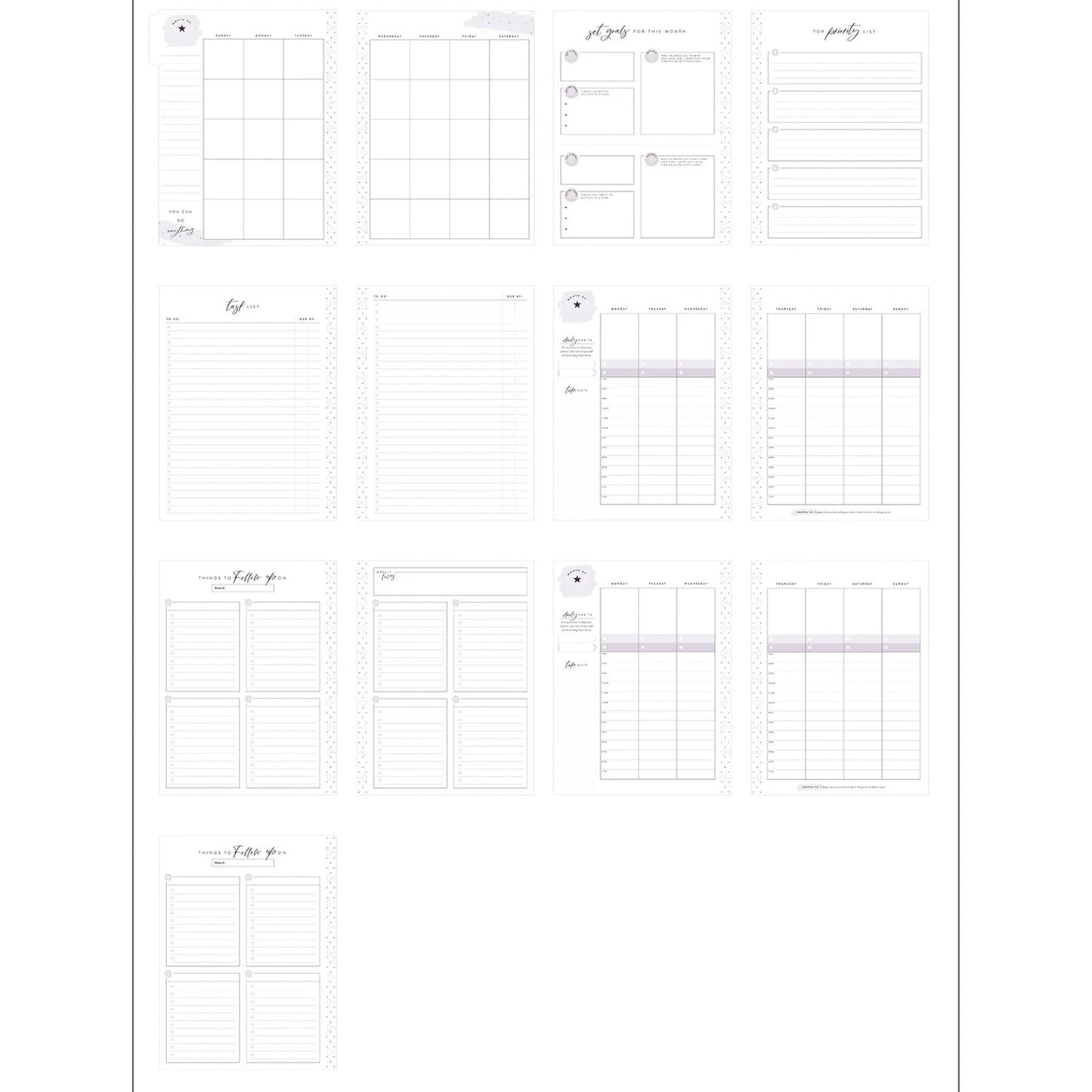 Happy Planner - Extension Classic - Girl With Goals