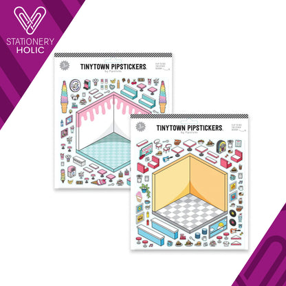 Pipsticks - Stickers Tiny Town - Floats & Fries