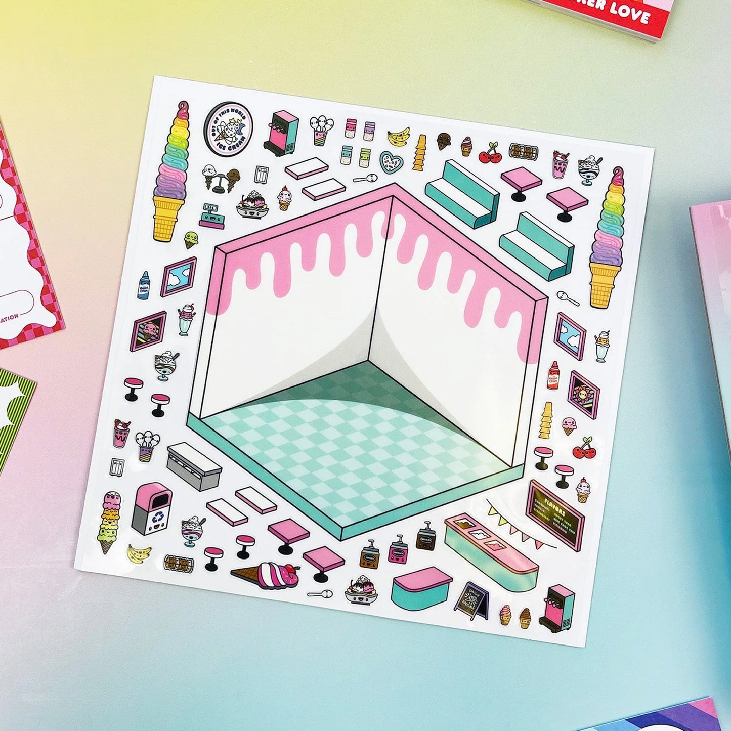 Pipsticks - Stickers Tiny Town - Floats & Fries