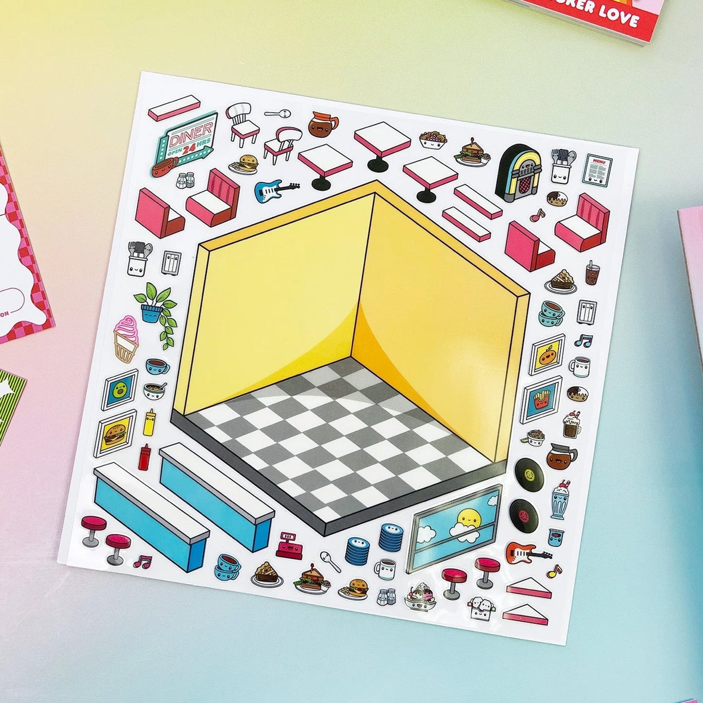 Pipsticks - Stickers Tiny Town - Floats & Fries