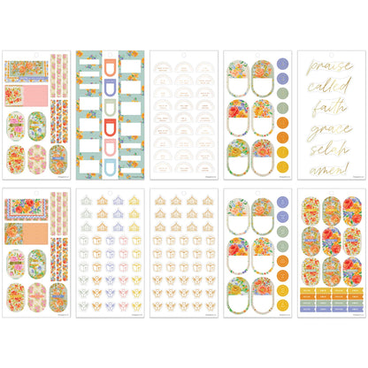 Happy Planner - Sticker Book - French Papers Faith