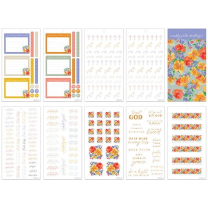 Happy Planner - Sticker Book - French Papers Faith