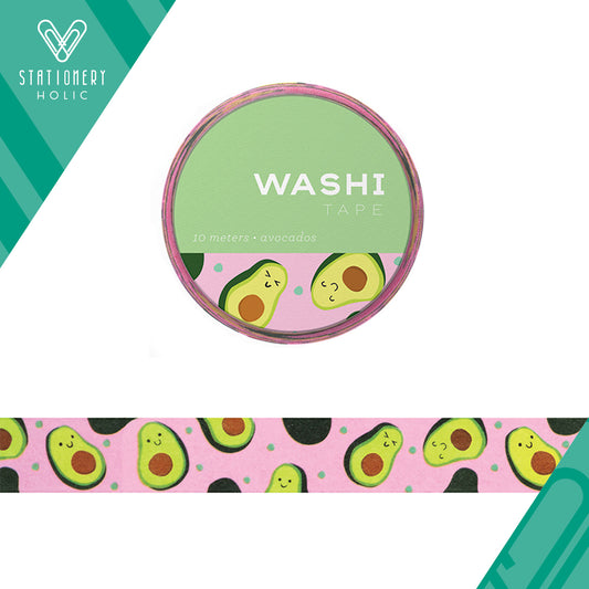 Girl Of All Work - Washi Tape - Avocados