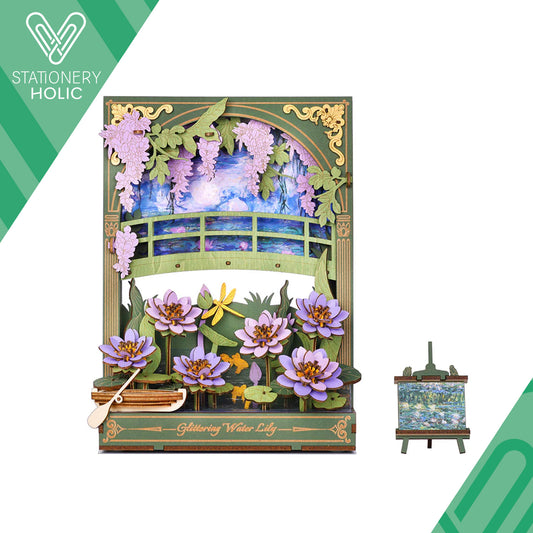 Rolife - Wooden Paintings - Glittering Water Lily