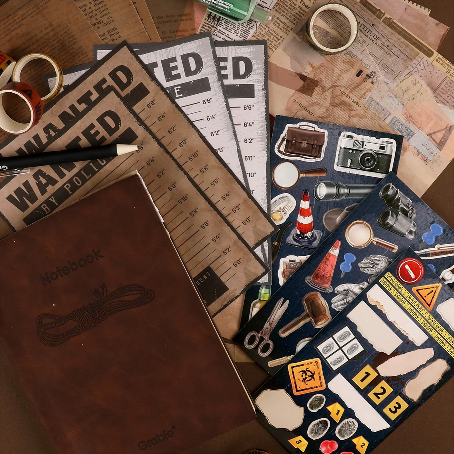 Grabie - Scrapbook Club - The Daily Investigator