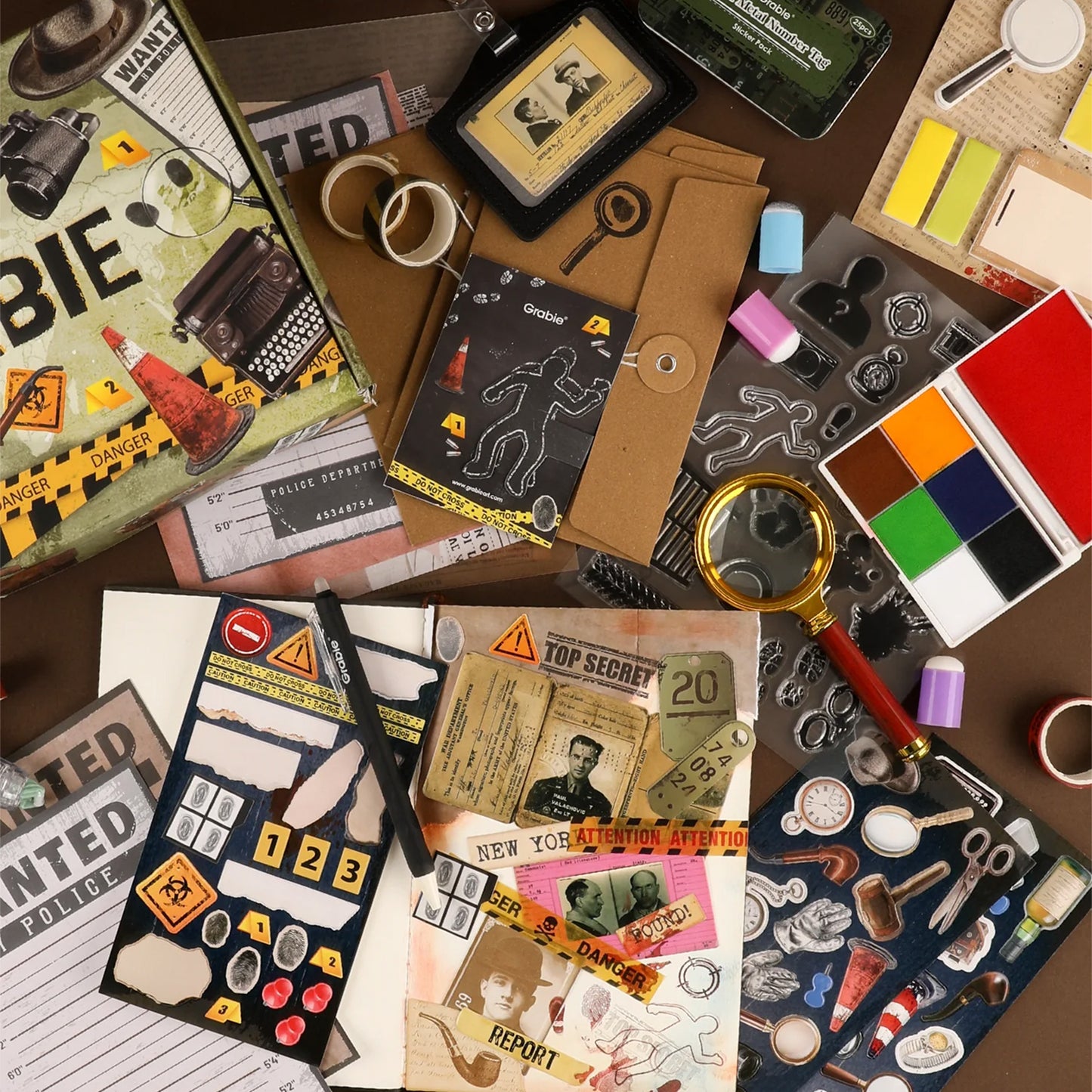 Grabie - Scrapbook Club - The Daily Investigator