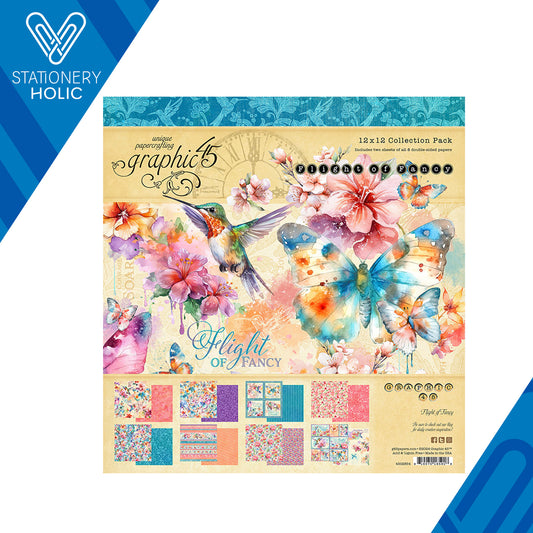 Graphic 45 - Colección 12 x 12 - Flight Of Fancy