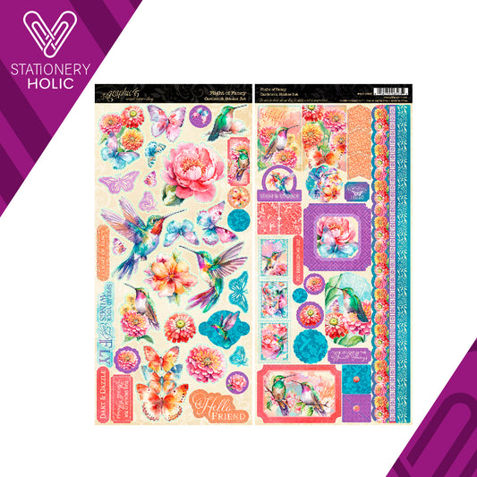 Graphic 45 - Stickers - Flight Of Fancy