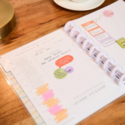 Happy Planner - Journal Guiado Classic - Book Club Reading