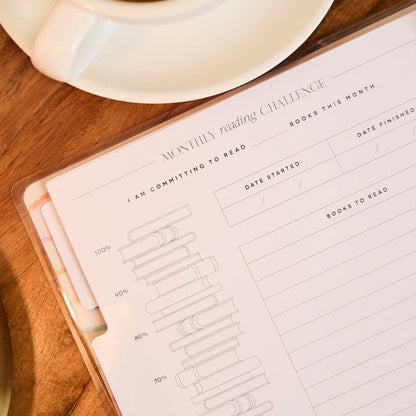 Happy Planner - Journal Guiado Classic - Book Club Reading