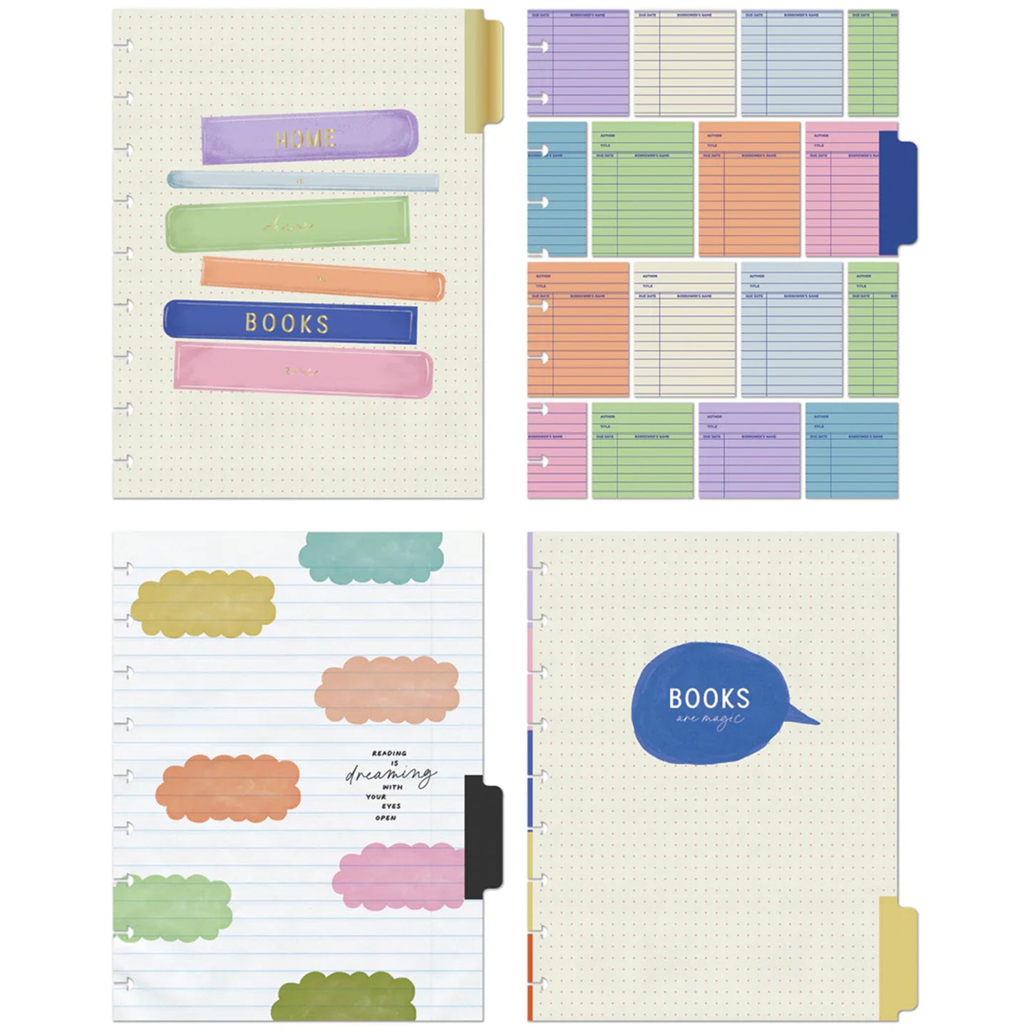 Happy Planner - Journal Guiado Classic - Book Club Reading