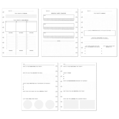 Happy Planner - Journal Guiado Classic - Reflect & Grow Goals