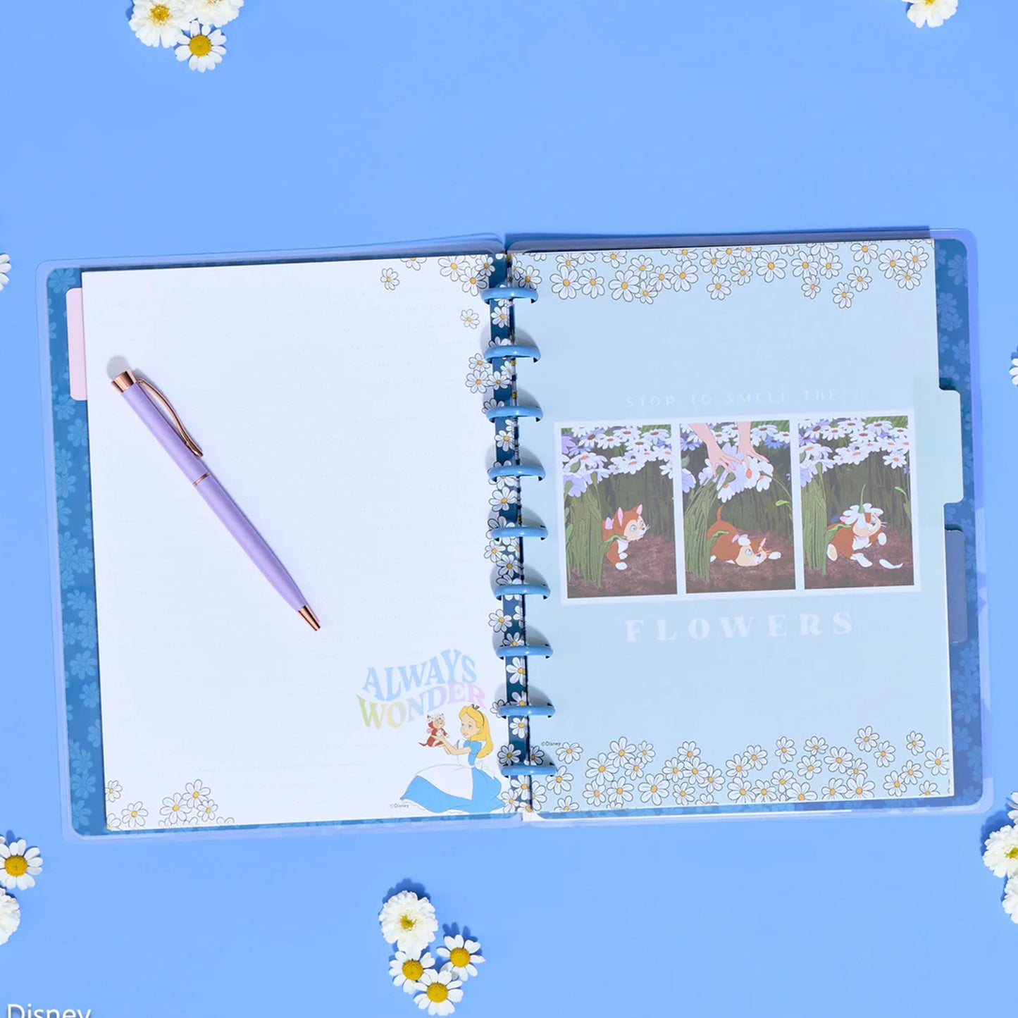 Happy Planner - Happy Notes Classic Lineas - Disney Alice In Wonderland Curious