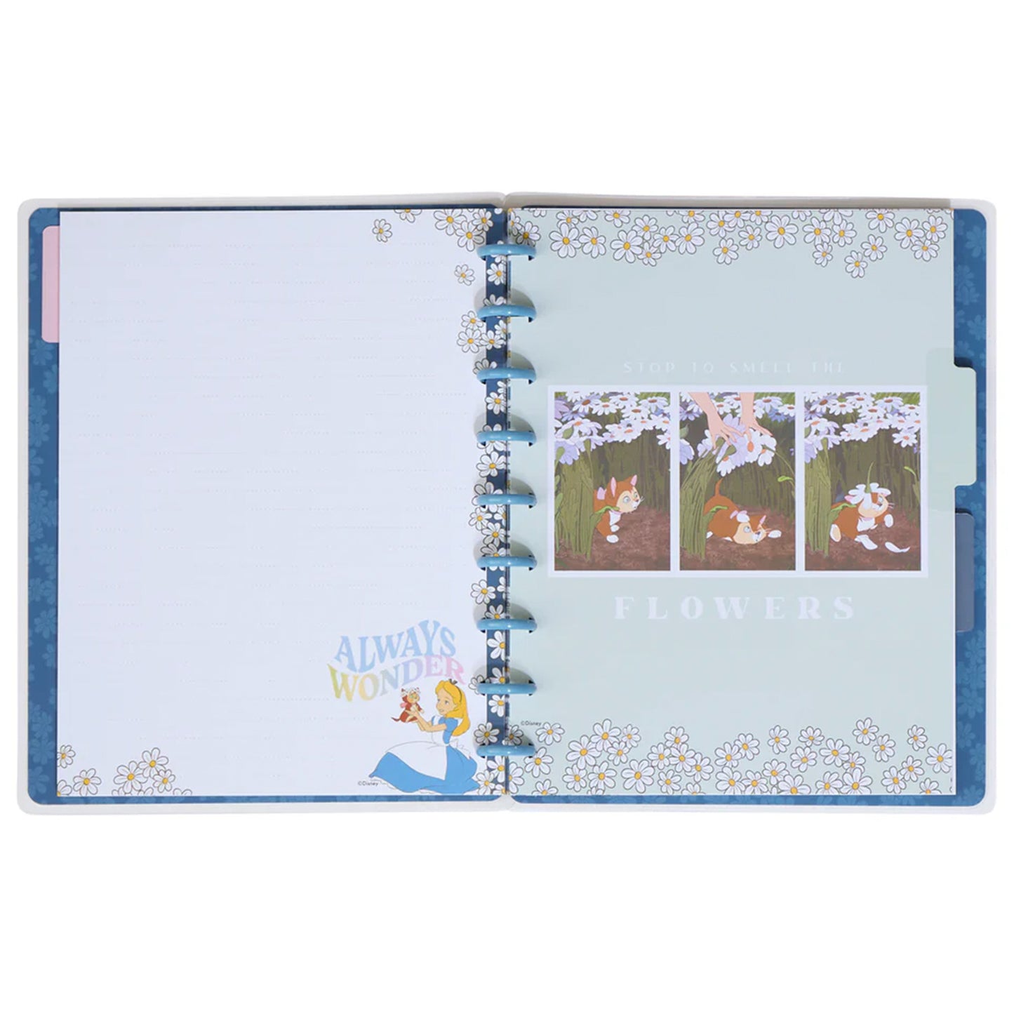 Happy Planner - Happy Notes Classic Lineas - Disney Alice In Wonderland Curious