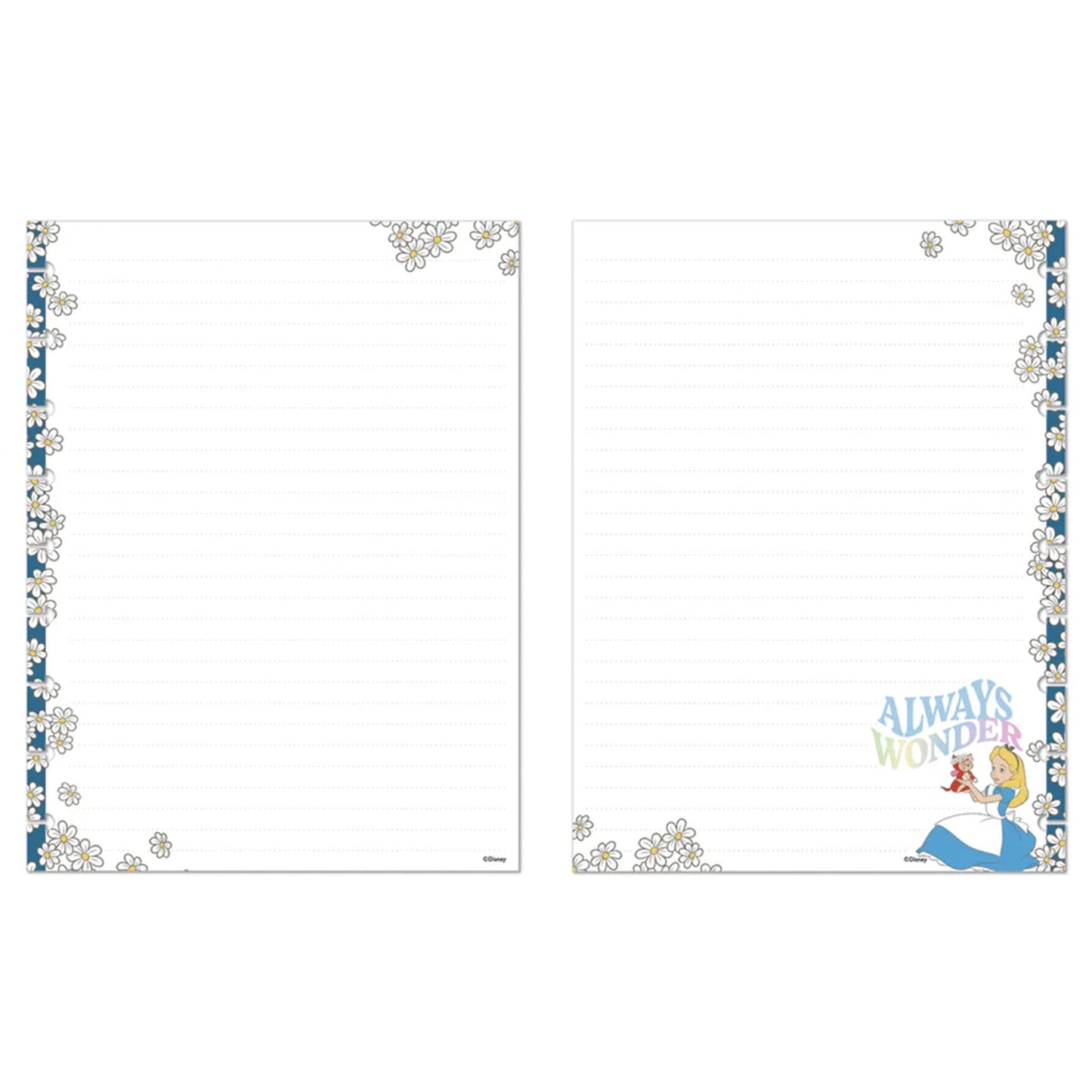 Happy Planner - Happy Notes Classic Lineas - Disney Alice In Wonderland Curious