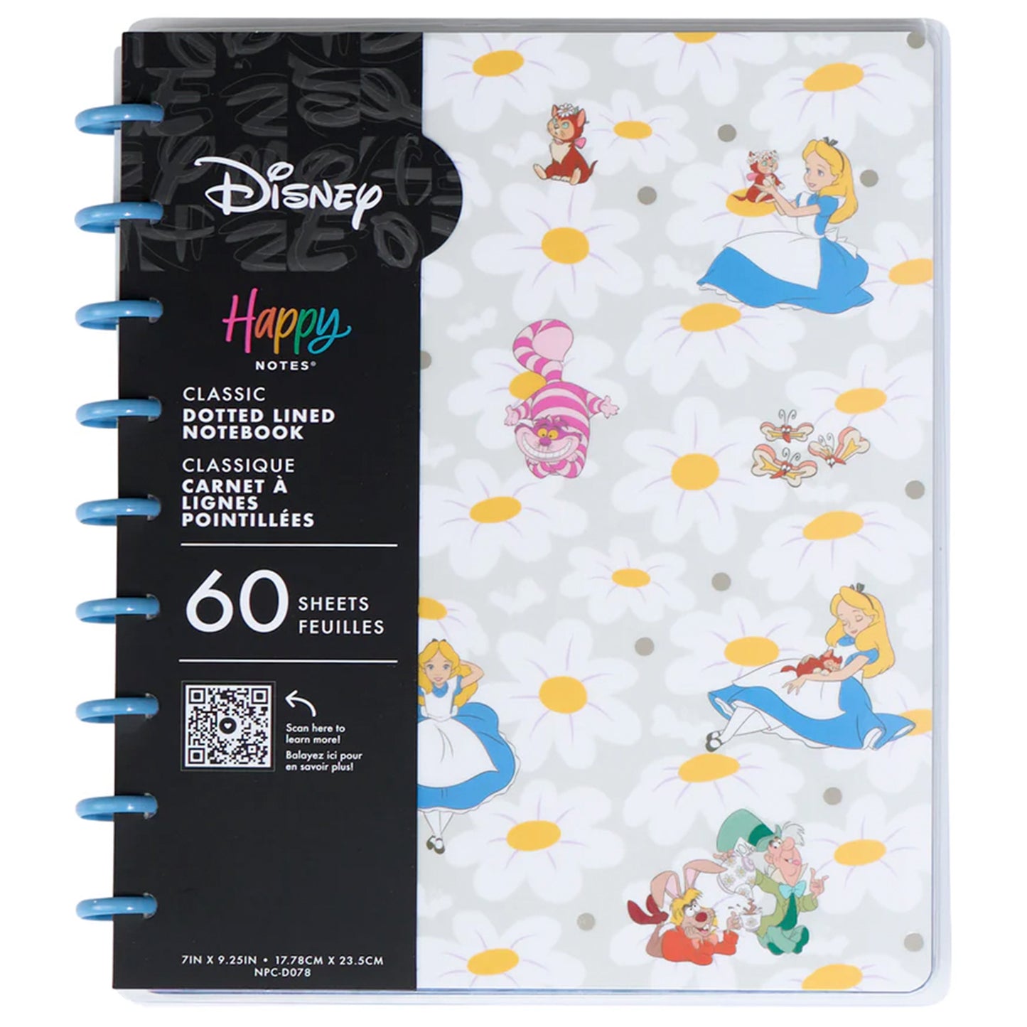 Happy Planner - Happy Notes Classic Lineas - Disney Alice In Wonderland Curious