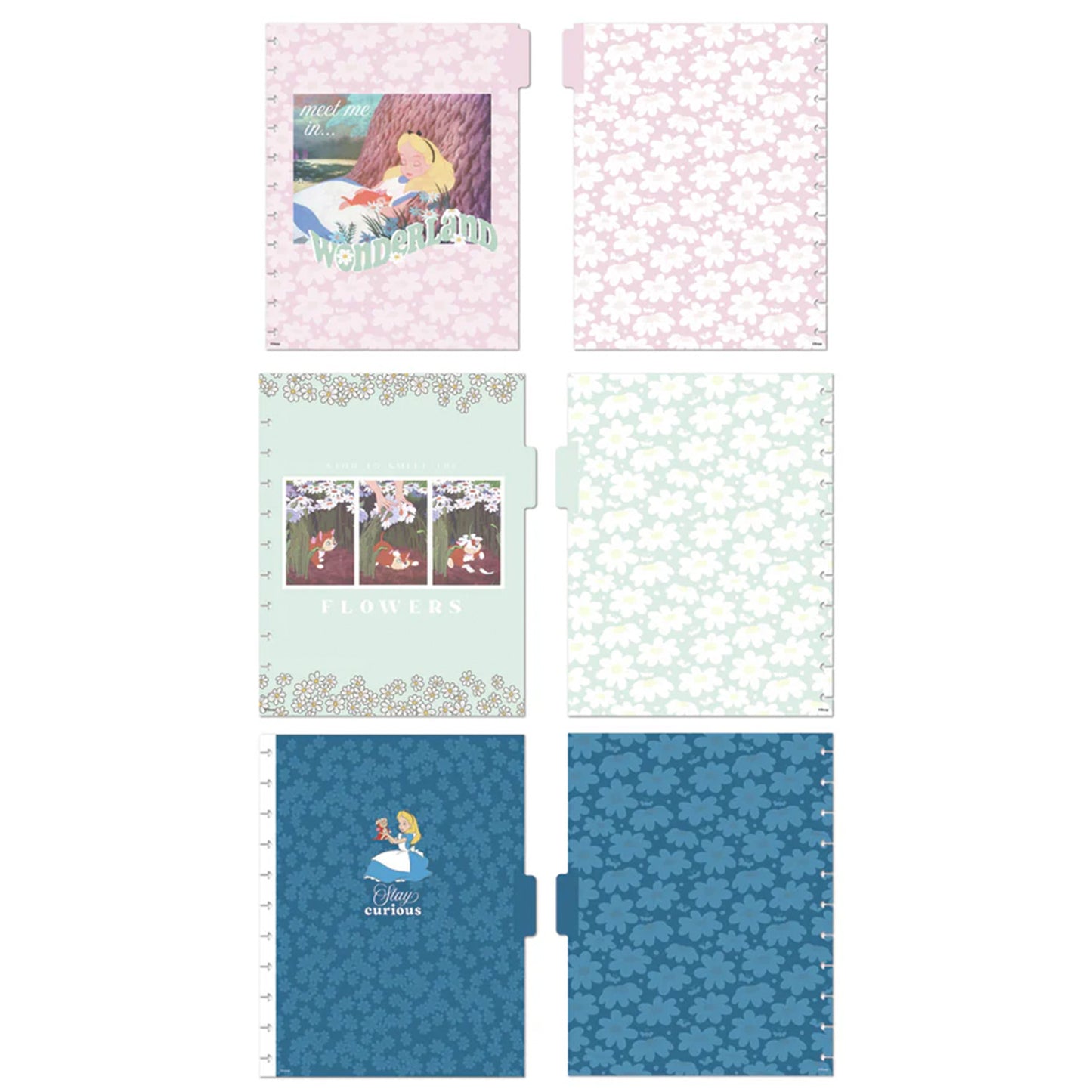 Happy Planner - Happy Notes Big Lineas - Disney Alice In Wonderland Curious