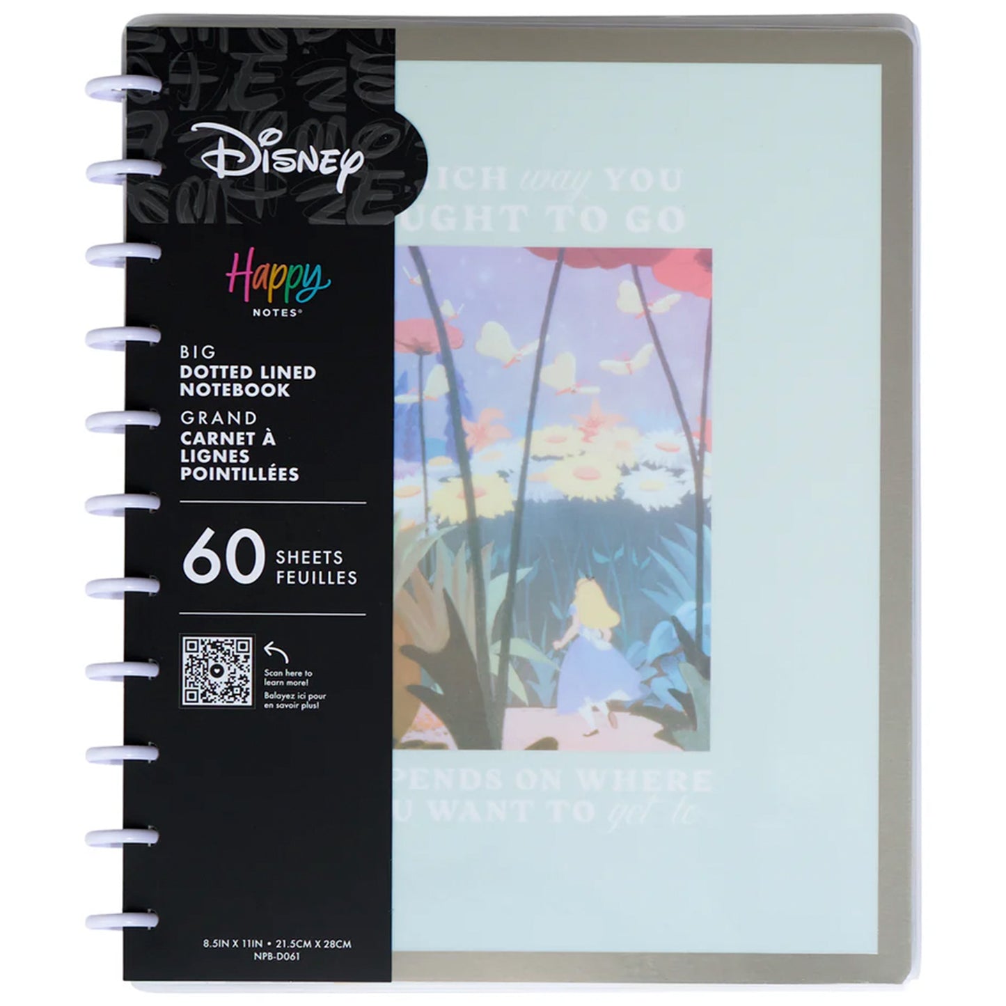 Happy Planner - Happy Notes Big Lineas - Disney Alice In Wonderland Curious