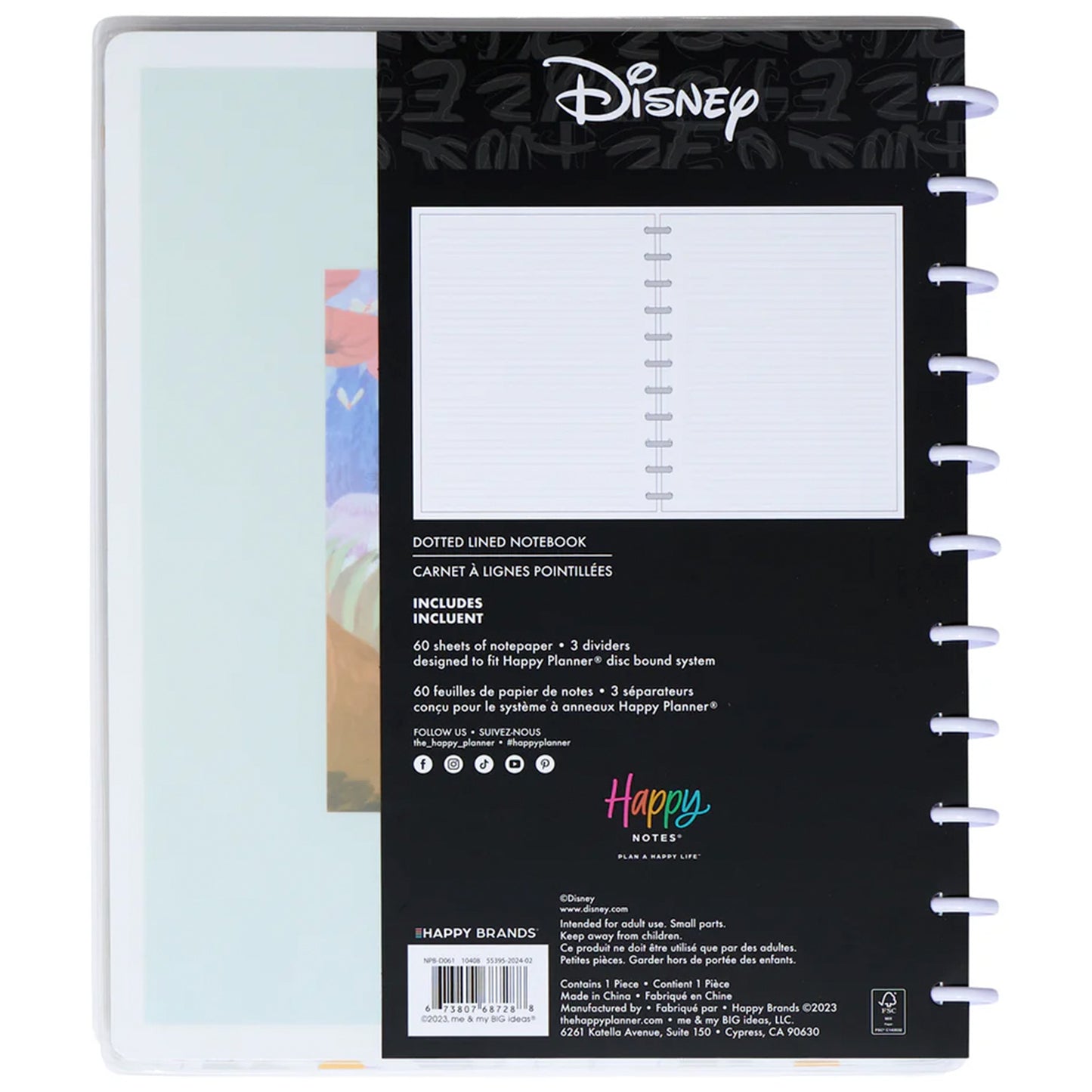 Happy Planner - Happy Notes Big Lineas - Disney Alice In Wonderland Curious