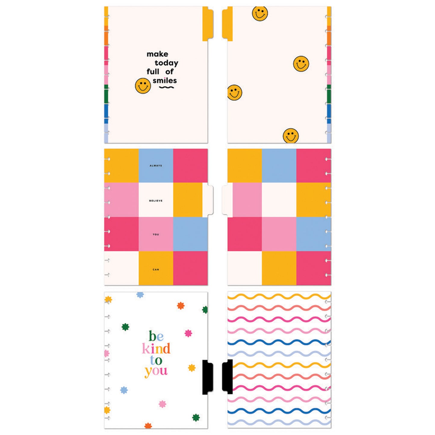 Happy Planner - Happy Notes Classic - Playful Brights