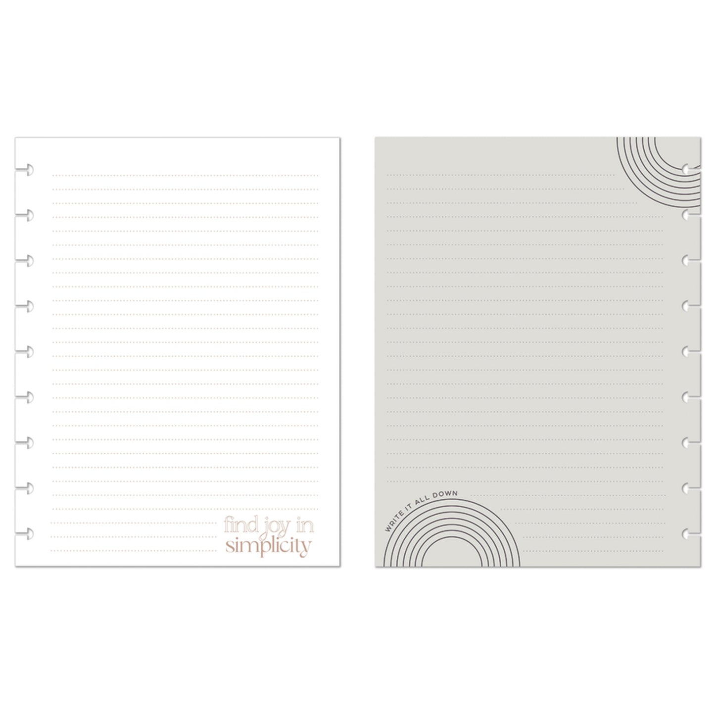 Happy Planner - Happy Notes Classic Lineas - Realign