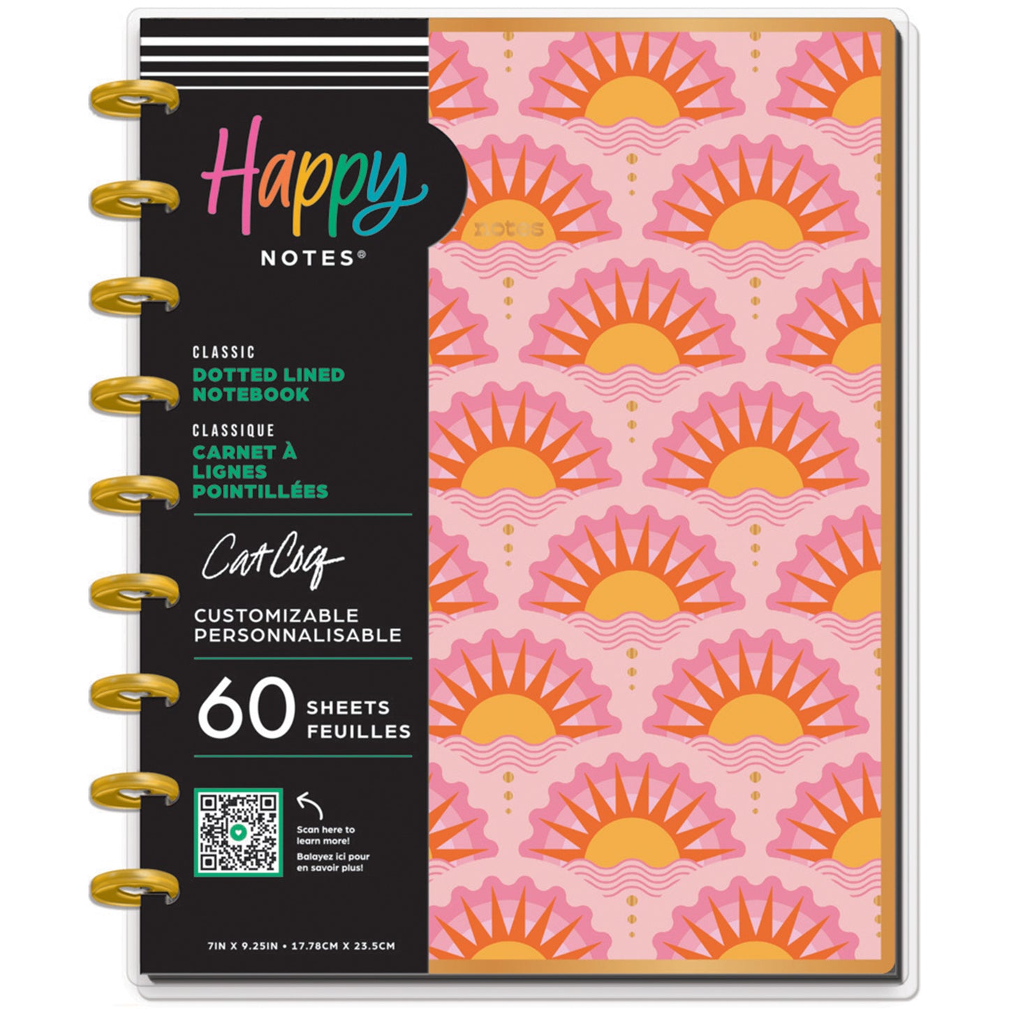 Happy Planner - Happy Notes Classic Lineas - Retro Sunset