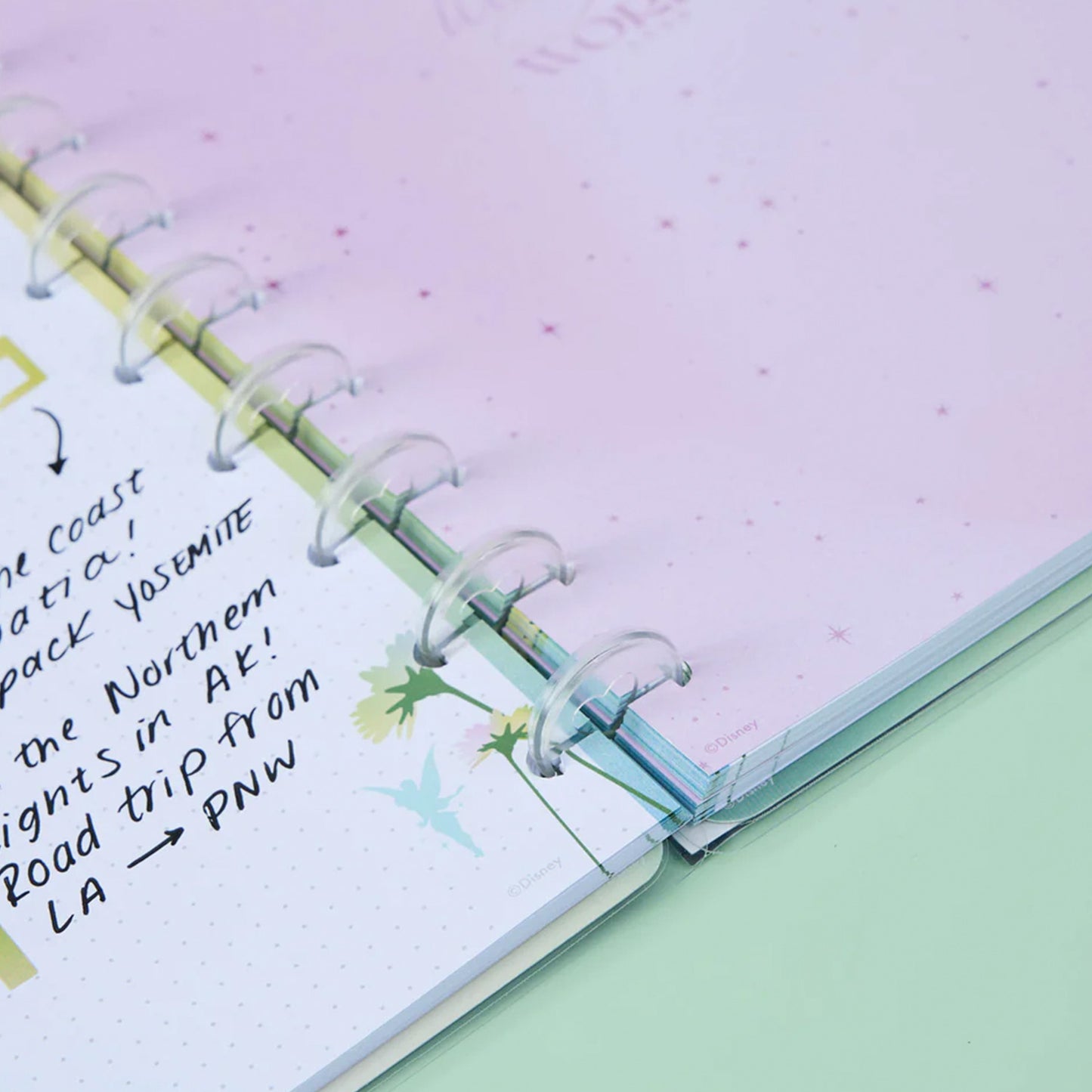 Happy Planner - Happy Notes Classic Dotgrid - Disney Tinker Bell Stay Sparkly