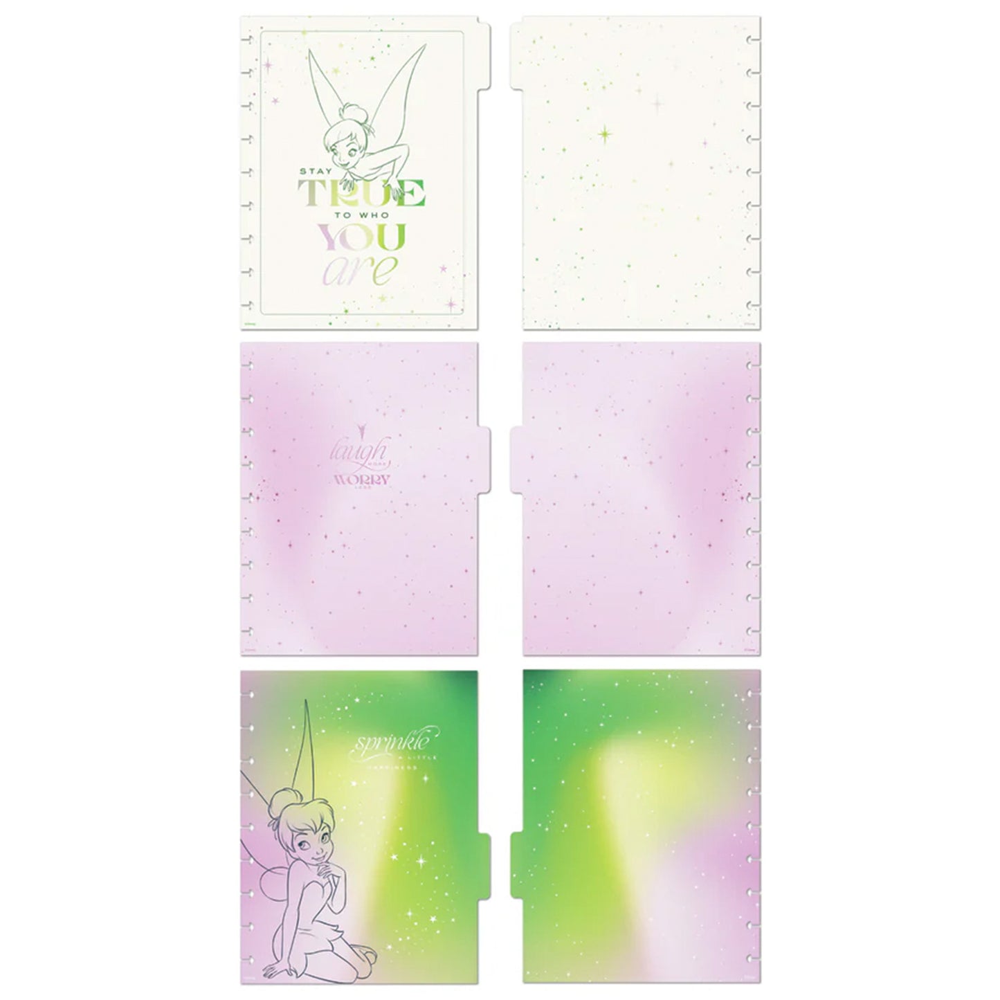 Happy Planner - Happy Notes Classic Dotgrid - Disney Tinker Bell Stay Sparkly