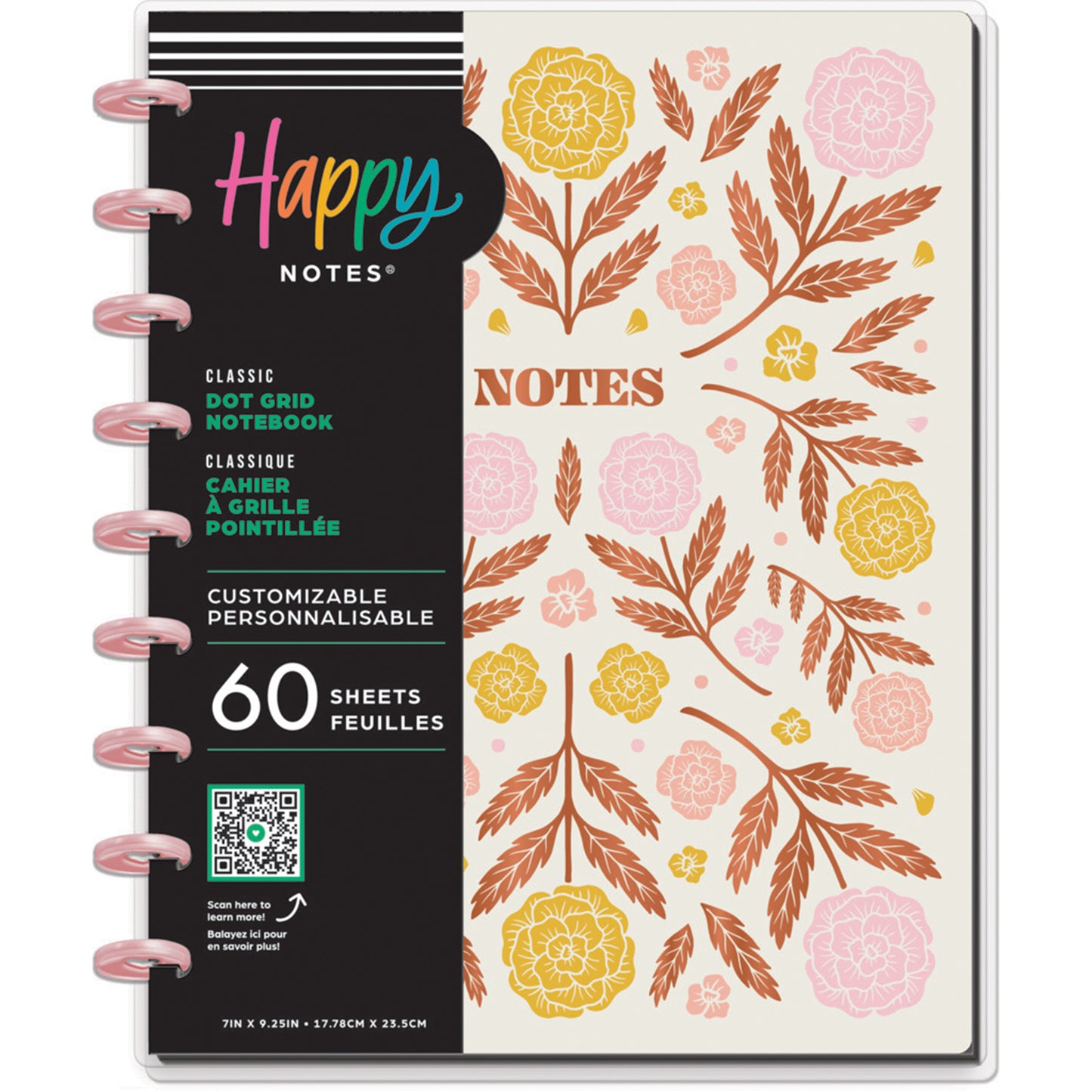 Happy Planner - Happy Notes Classic Dotgrid - Western Wildflower