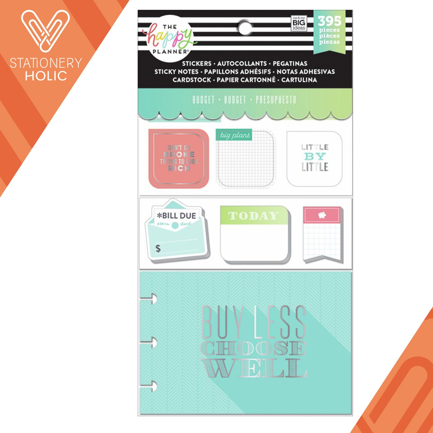 Happy Planner - Multi Accessory Pack - Budget