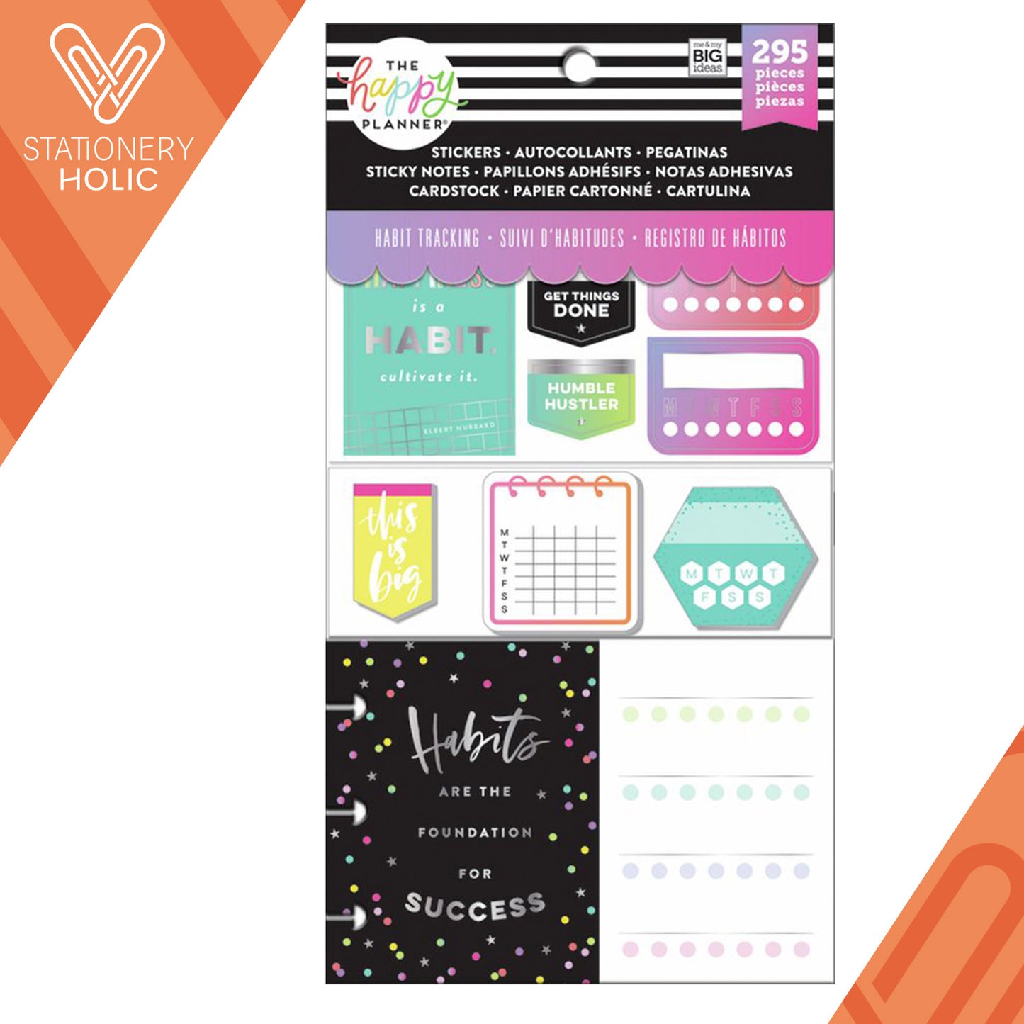 Happy Planner - Multi Accessory Pack - Habit Tracking