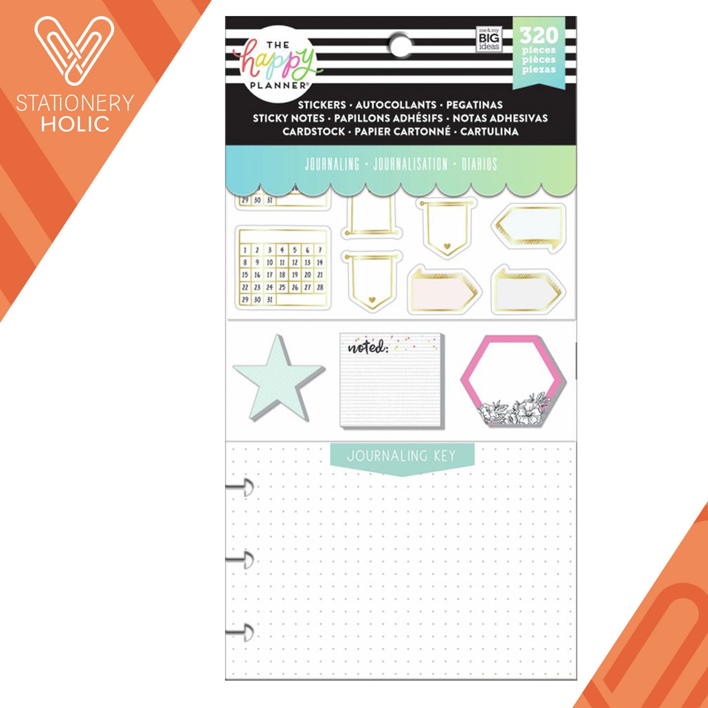 Happy Planner - Multi Accessory Pack - Journaling