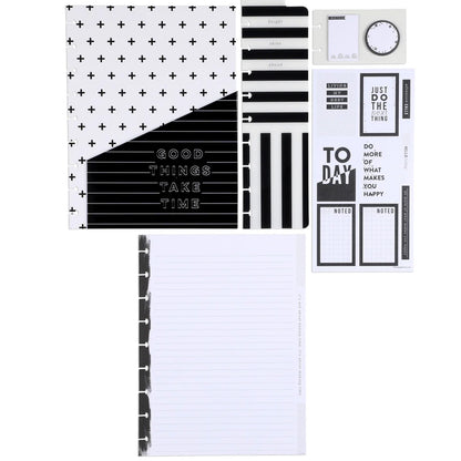 Happy Planner - Accessory Pack - Black & White