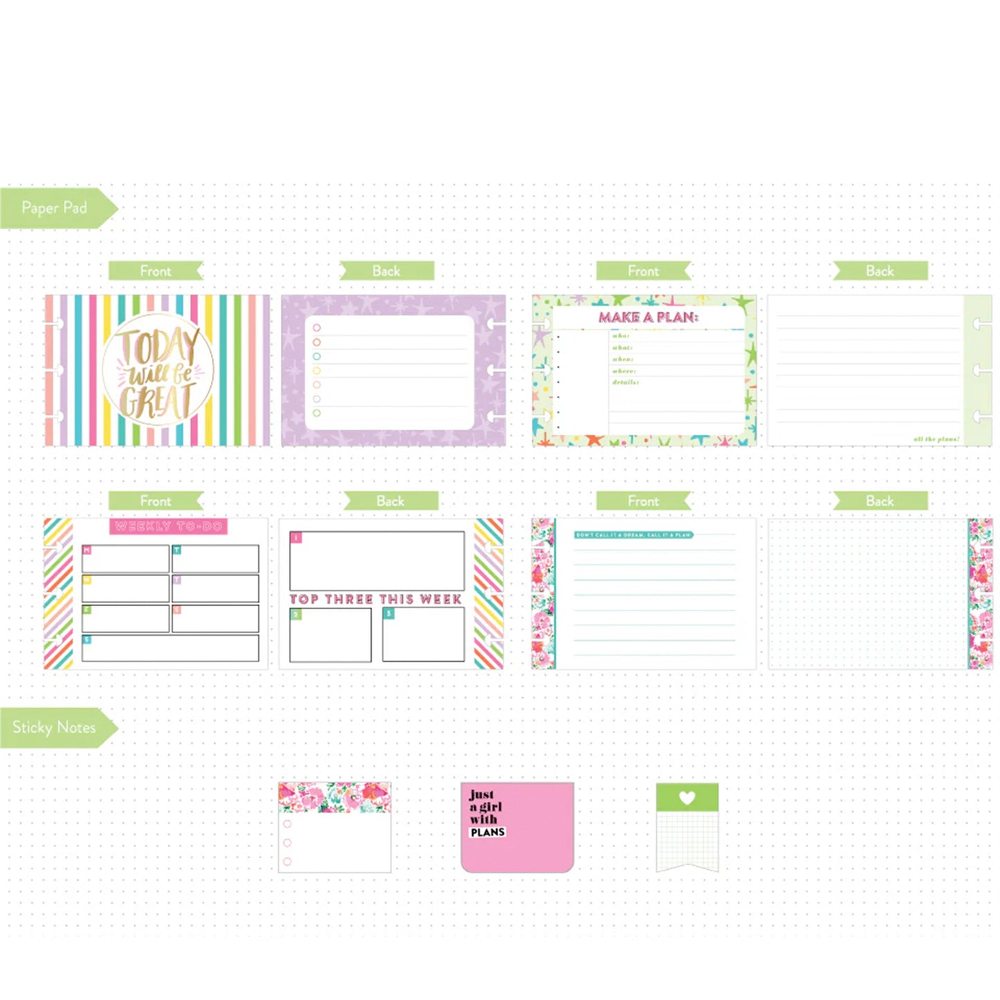 Happy Planner - Multipack - Planner Girl