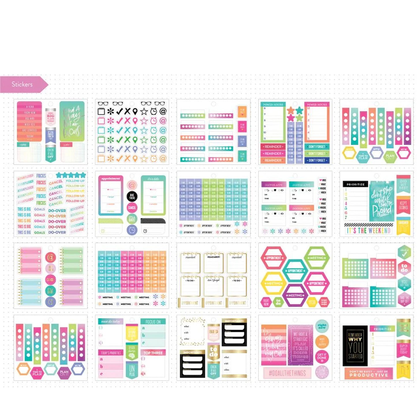 Happy Planner - Multipack - Productivity