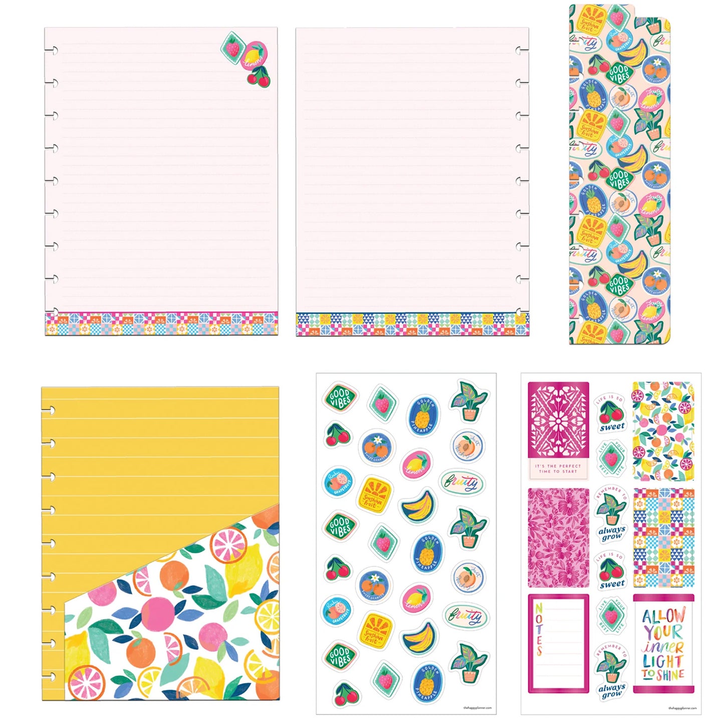 Happy Planner - Accessory Pack Classic - Sunshine Splash