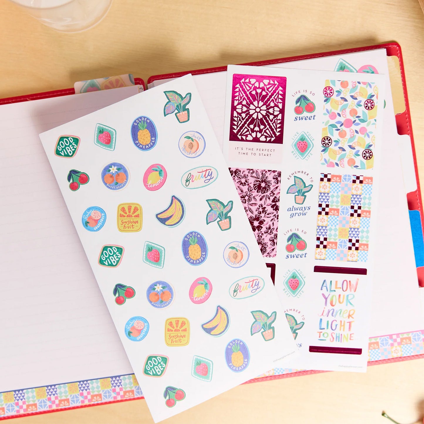 Happy Planner - Accessory Pack Classic - Sunshine Splash