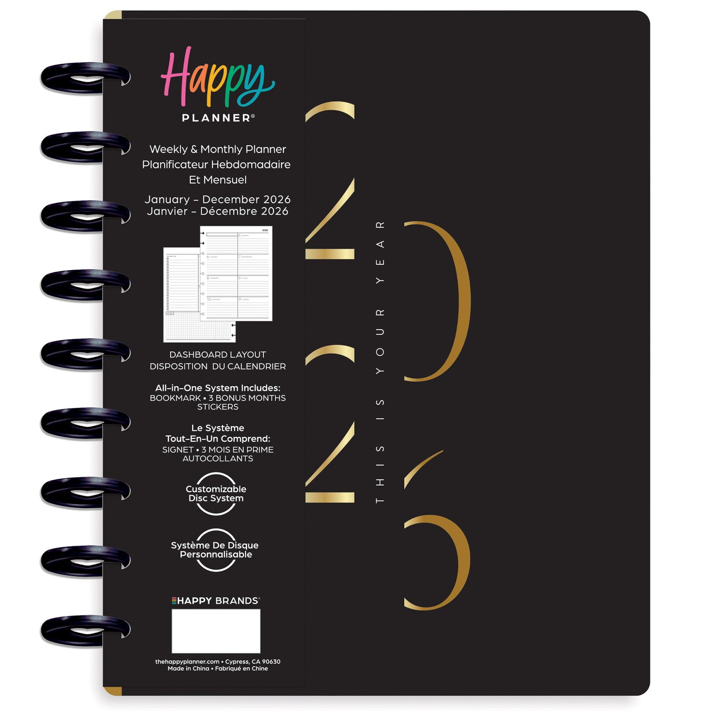 Happy Planner - Planner Classic (2026) - Believe You Can