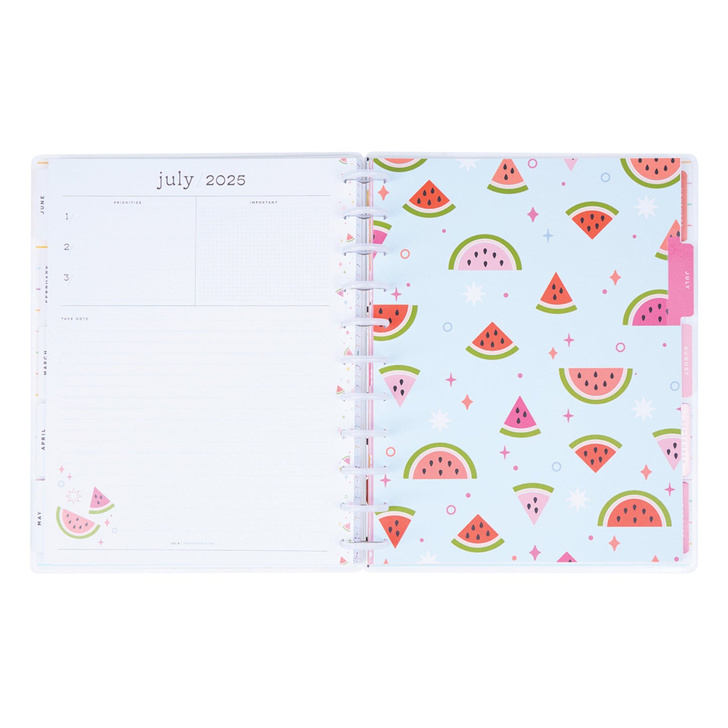 Happy Planner - Planner Big (2025) Dashboard - Seasons of Joy