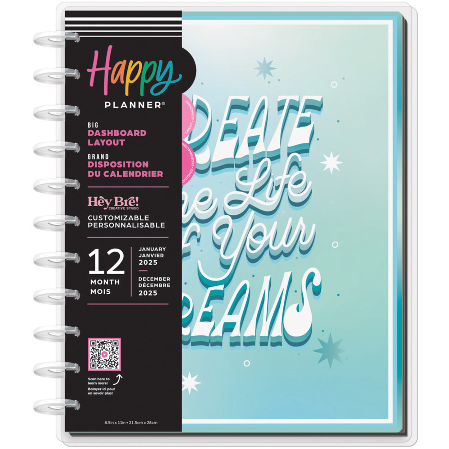 Happy Planner - Planner Big (2025) Dashboard - Seasons of Joy